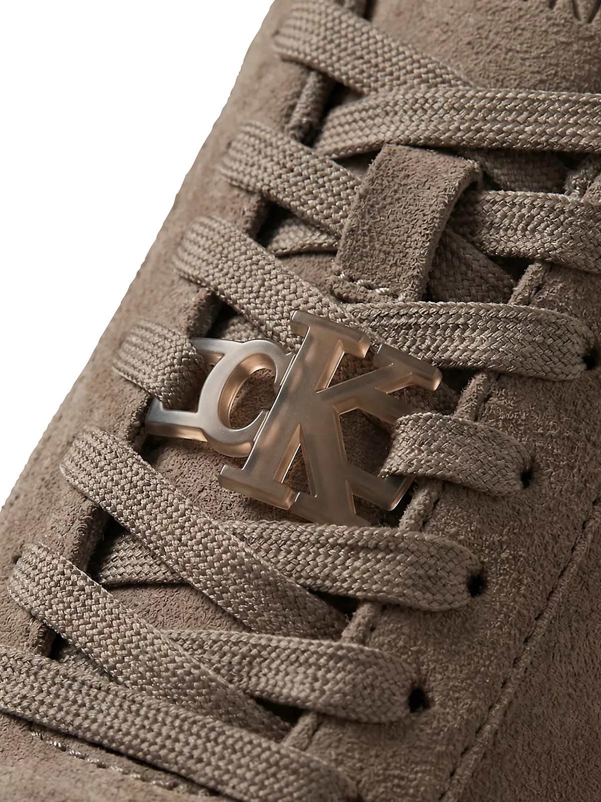 Calvin Klein Calvin Klein Erkek Düşük Bilekli Rahat Taban Ck Logolu Süet Kahverengi Sneaker HM0HM02201-PBO
