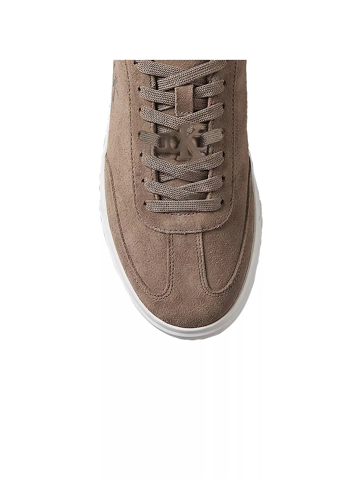 Calvin Klein Calvin Klein Erkek Düşük Bilekli Rahat Taban Ck Logolu Süet Kahverengi Sneaker HM0HM02201-PBO