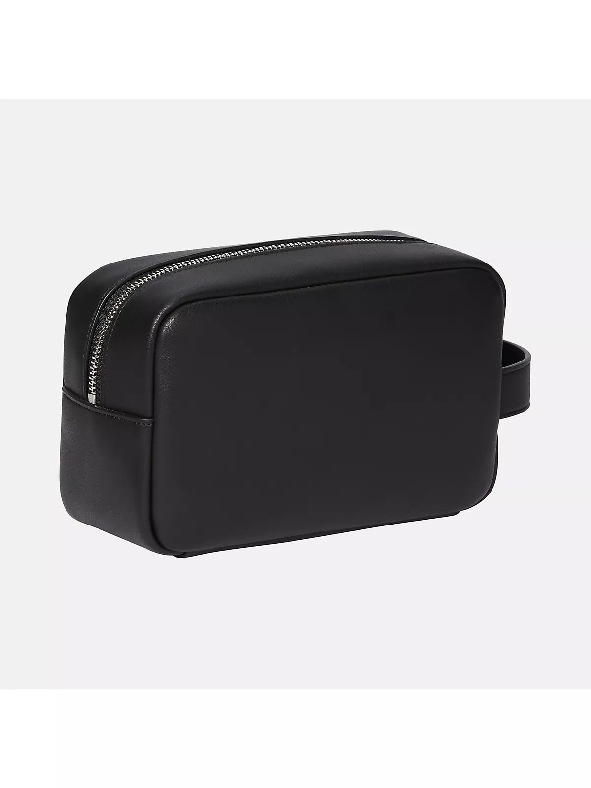 Calvin Klein Calvin Klein Erkek Kalın Kısa Kulp Deri Fermuar Kapama Siyah Çanta LV04D1227G-UB1
