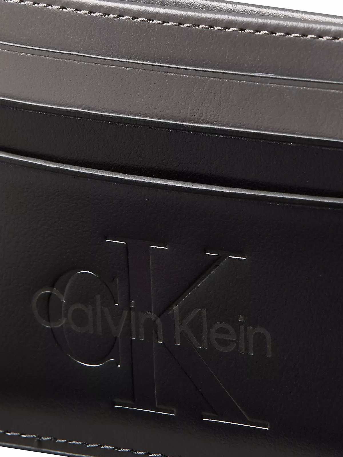 Calvin Klein Calvin Klein Erkek Kartlık Bölmeli Deri Siyah Cüzdan LV04D1154G-UB1
