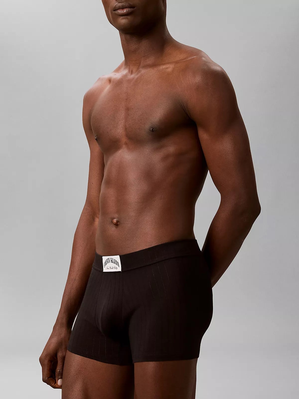 Calvin Klein Calvin Klein Erkek Logo Detaylı Elastik Bel Bantlı Pamuklu Siyah Boxer LV00NB4504-UB1