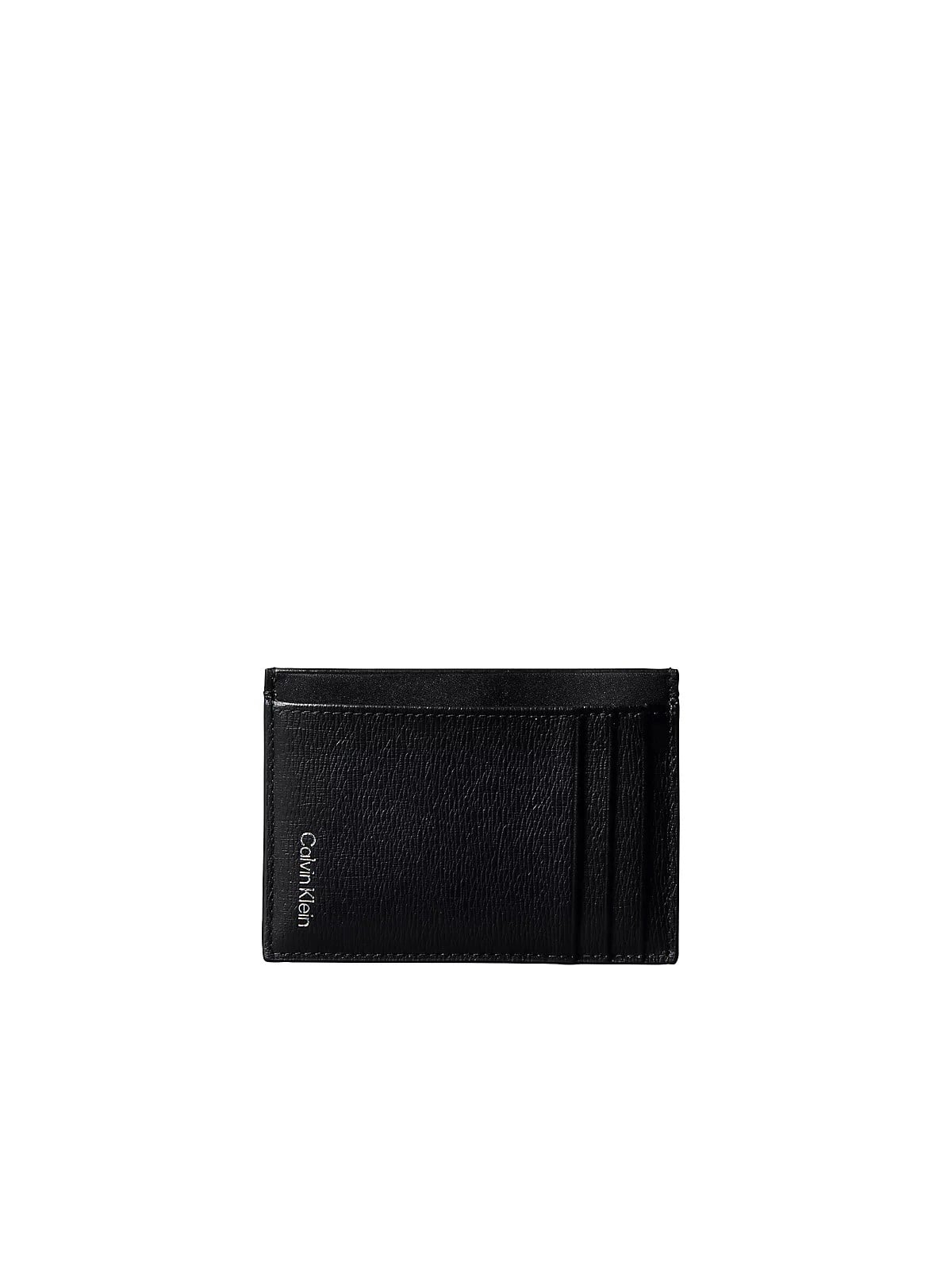 Calvin Klein Calvin Klein Erkek Logo Detaylı Ekstra Kart Bölmeli Hakiki Deri Siyah Cüzdan LV04D1306G-UB1