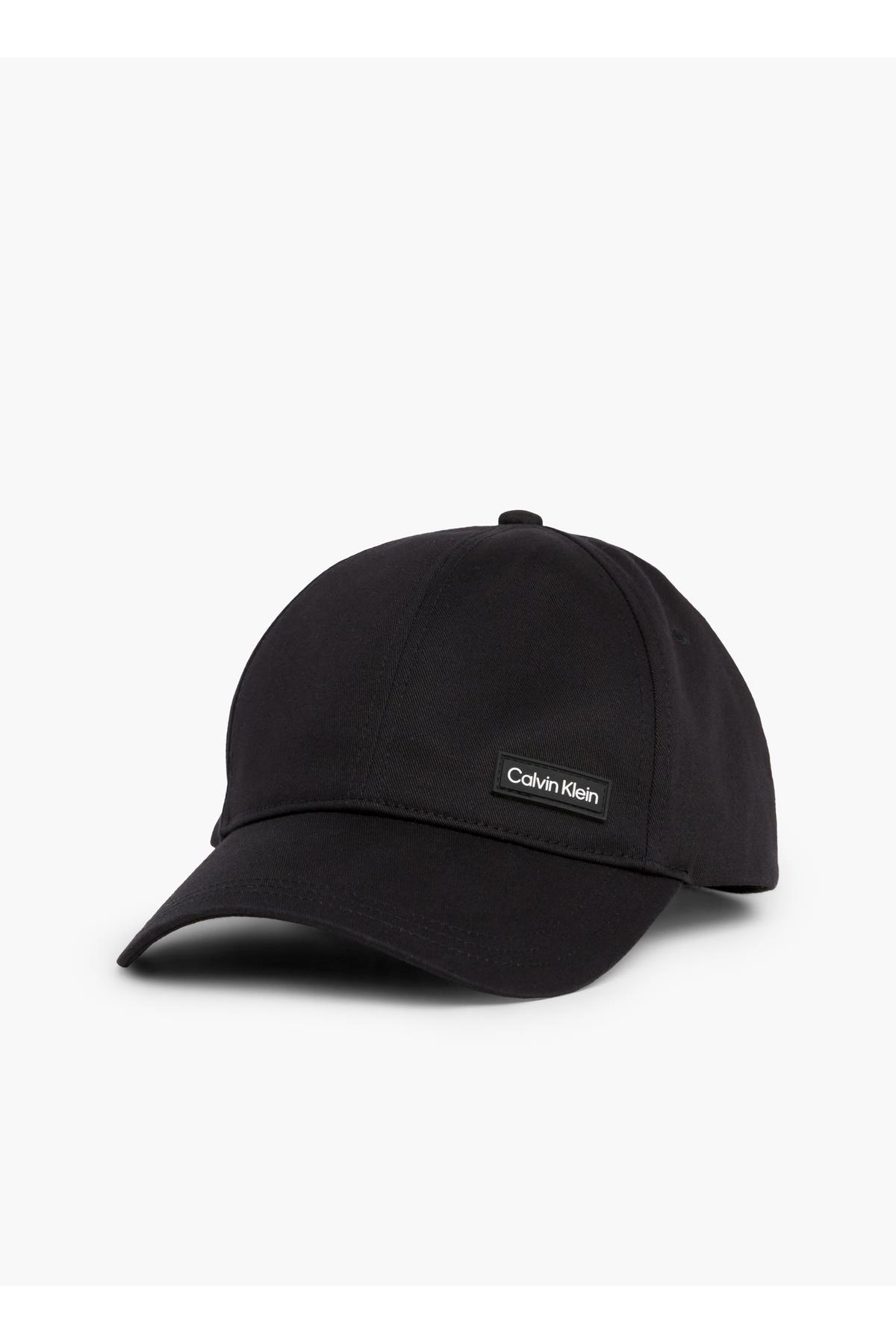 Calvin Klein Calvin Kleın Erkek Logo Detaylı Metal Tokalı Ayarlanabilir Siyah Spor Şapka K50K510487-BAX