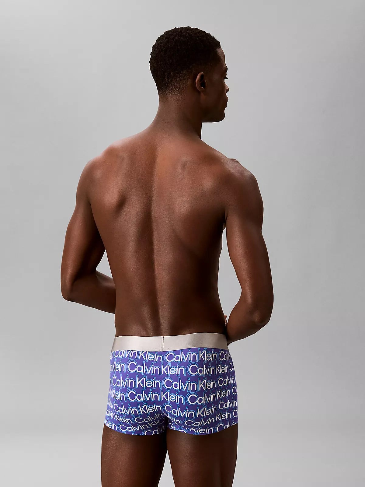 Calvin Klein Calvin Klein Erkek Logo Etiketli Elastik Bel Bantlı Mavi Boxer LV00NB4127-2PK
