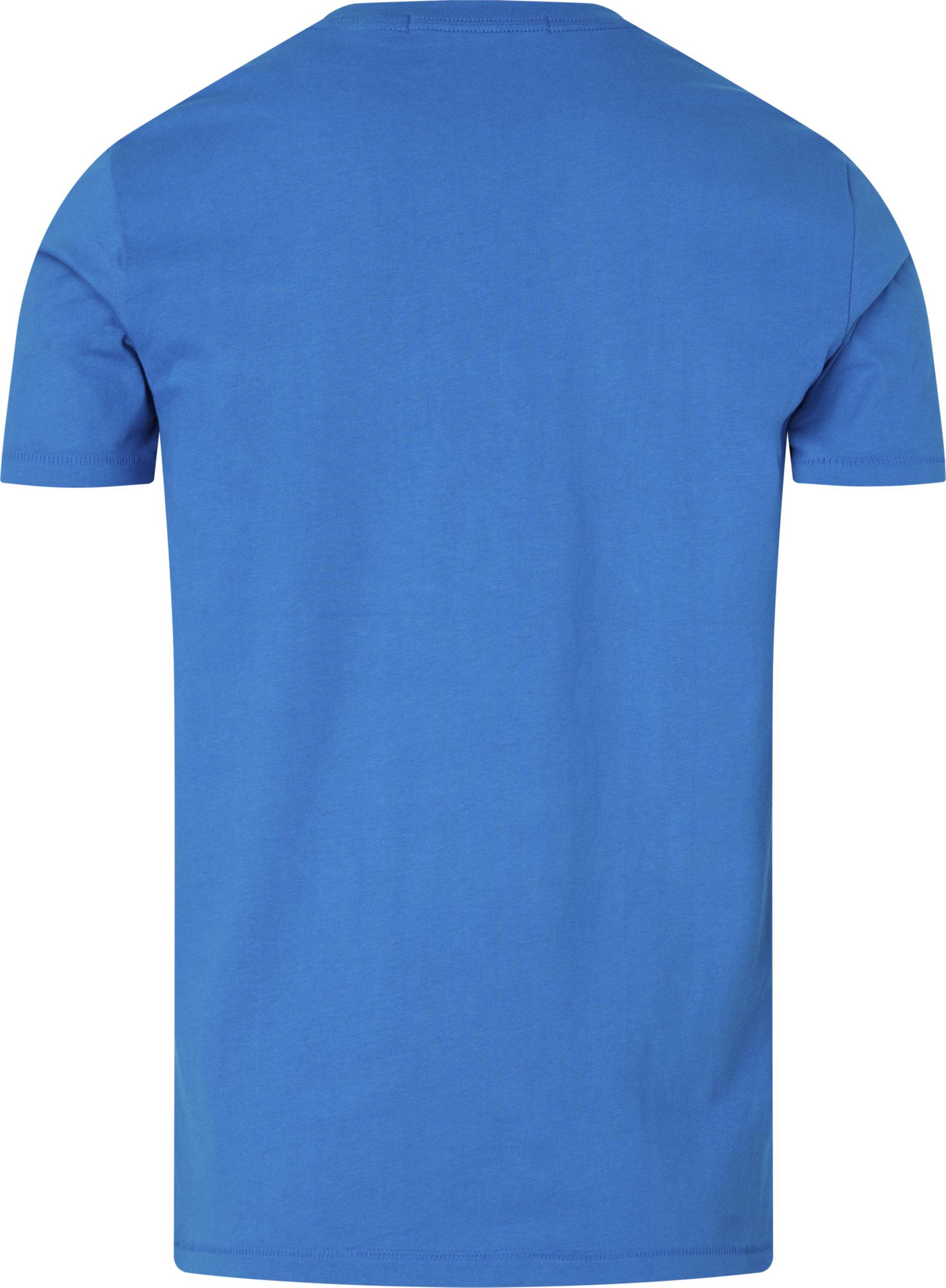 Calvin Klein Calvin Kleın Erkek Logolu Kısa Kollu Pamuklu Mavi T-Shirt J30J322511-C3B