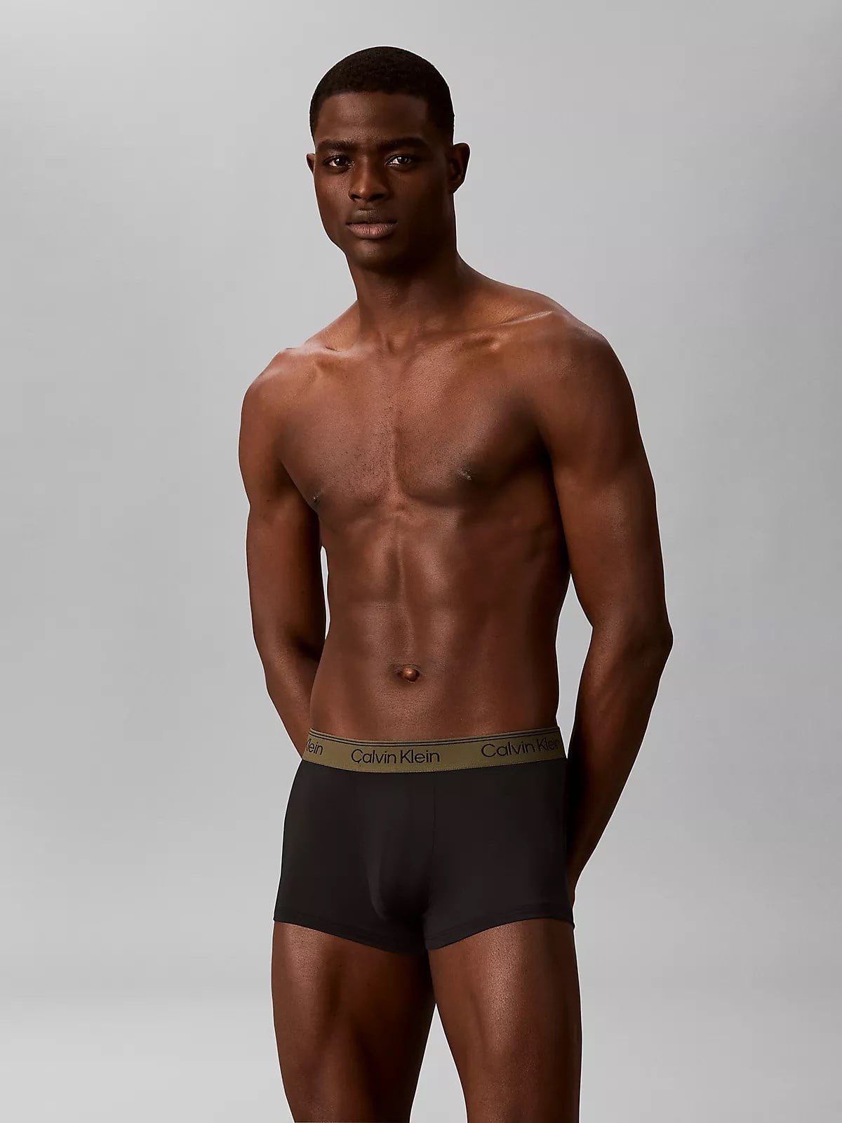 Calvin Klein Calvin Klein Erkek Logolu Elastik Bel Bantlı 3'lü Siyah1 Boxer LV00NB4409-HUE