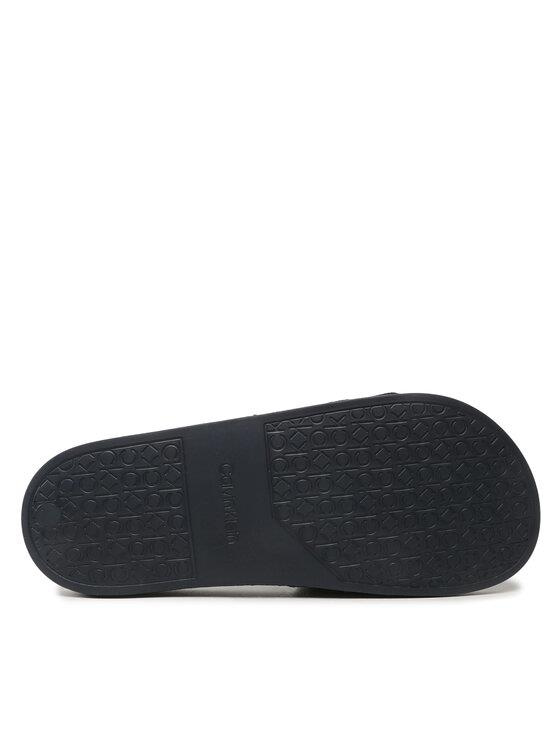 Calvin Klein Calvin Kleın Erkek Logolu Rahat Günlük Lacivert Terlik HM0HM00957-DW4