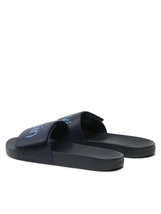 Calvin Klein Calvin Kleın Erkek Logolu Rahat Günlük Lacivert Terlik HM0HM00957-DW4