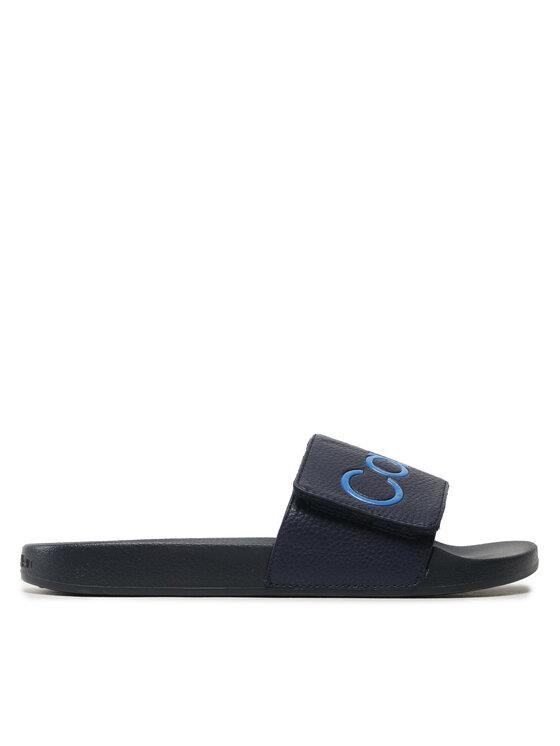 Calvin Klein Calvin Kleın Erkek Logolu Rahat Günlük Lacivert Terlik HM0HM00957-DW4