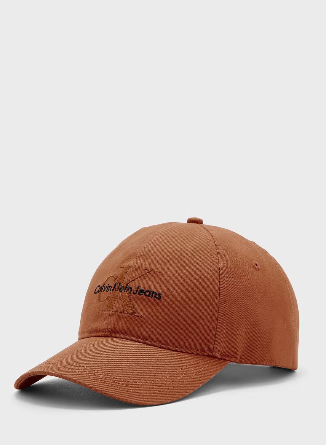 Calvin Klein Calvin Kleın Erkek Logolu Dokuma Kumaş Normal Kalıp Turuncu Şapka K50K510061-ORANGE