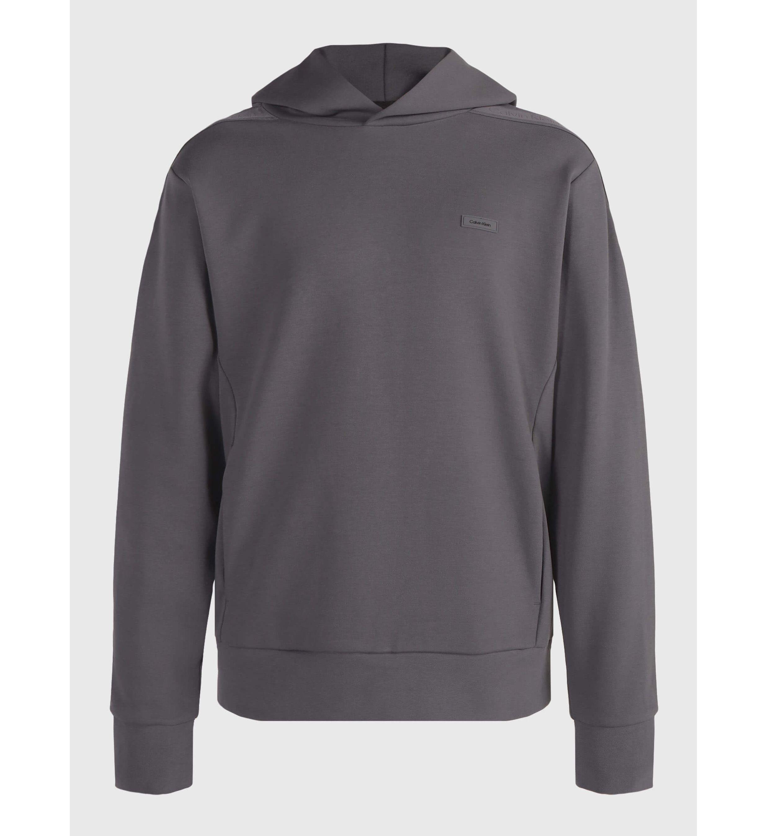 Calvin Klein Calvin Kleın Erkek Marka Logolu Uzun Kollu Rahat Gri Sweatshirt K10K111813-PC9