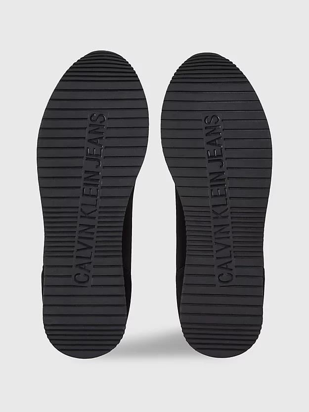 Calvin Klein Calvin Kleın Erkek Marka Logolu Bağcıklı Kaydırmaz Tabanlı Günlük Siyah Ayakkabı YM0YM00746-0GT