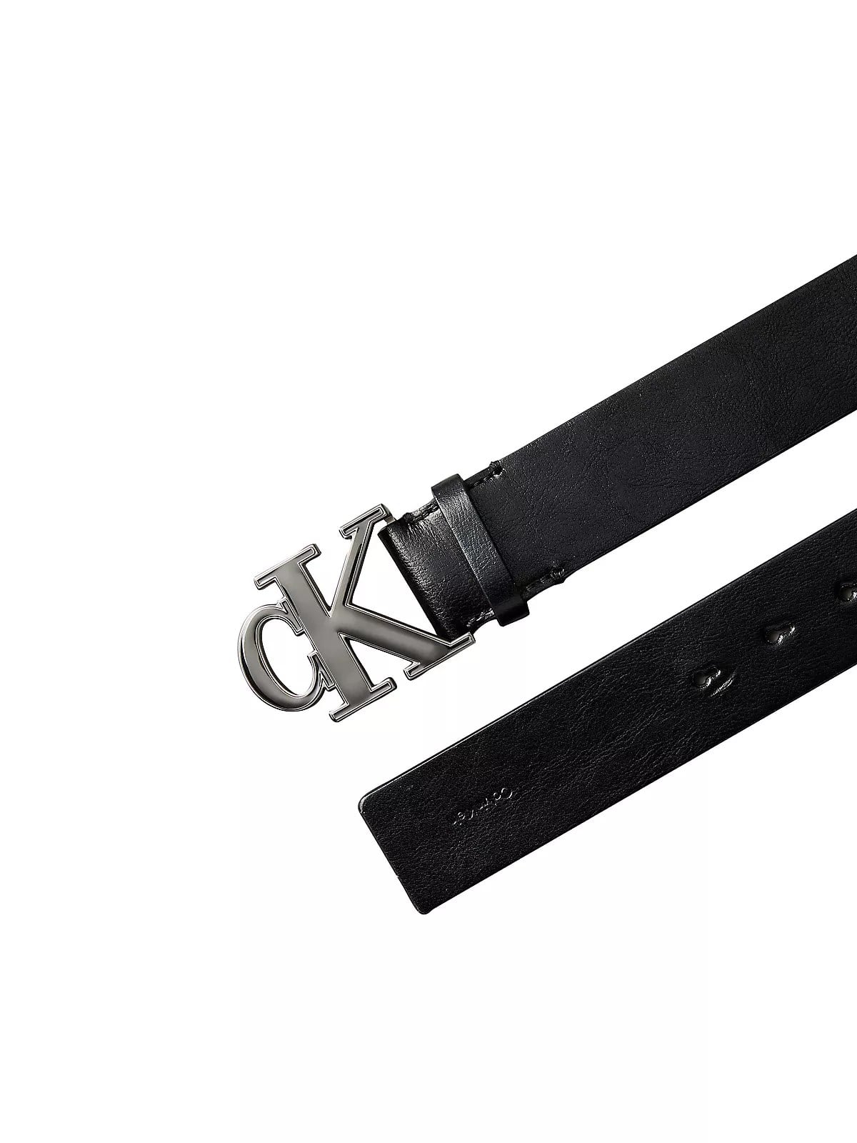 Calvin Klein Calvin Klein Erkek Marka Logolu Deri Ayarlanabilir Siyah Kemer LV04D7150G-WCA