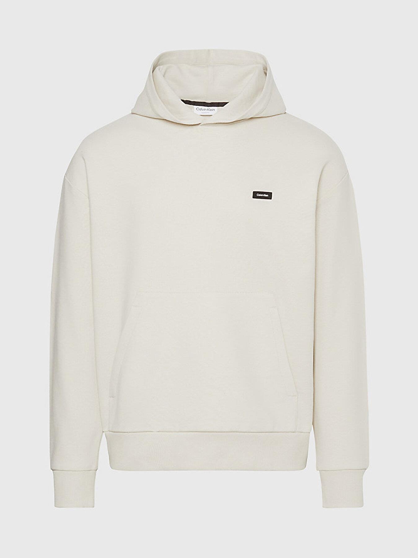 Calvin Klein Calvin Kleın Erkek Marka Logolu Kapüşonlu Uzun Kollu Rahat Günlük Turuncu Sweatshirt K10K110606-PB5