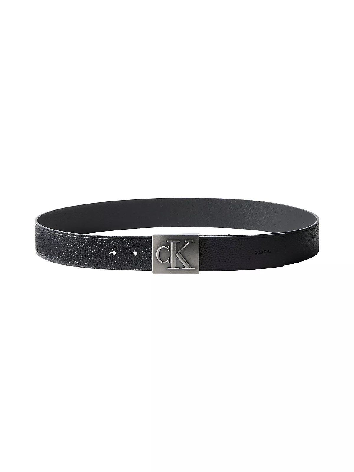 Calvin Klein Calvin Klein Erkek Metal Tokalı Ayarlanabilir Deri Siyah Kemer LV04D7111G-V8L