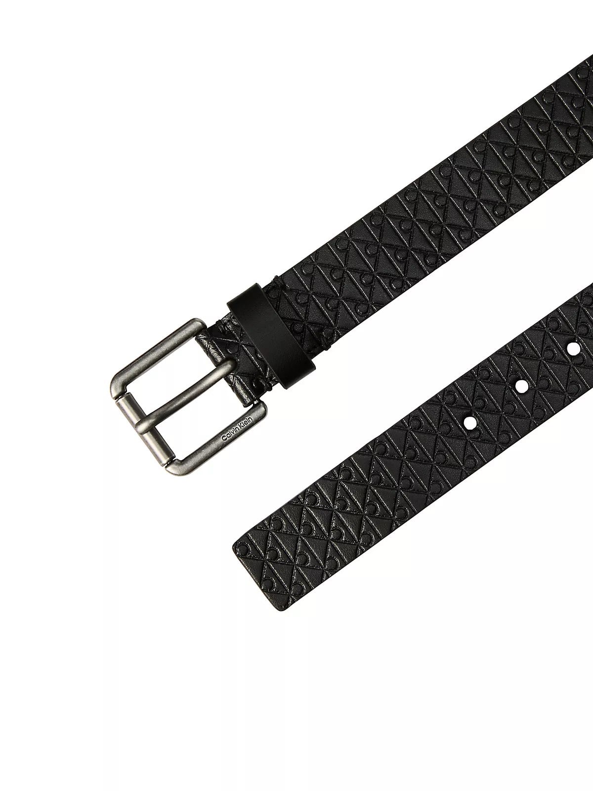Calvin Klein Calvin Klein Erkek Metal Tokalı Ayarlanabilir Deri Siyah Kemer LV04D7099G-V8L