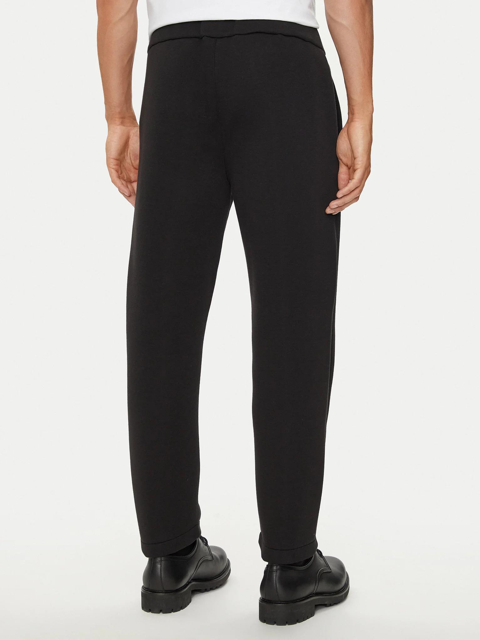 Calvin Klein Calvin Kleın Erkek Normal bel Boru Paça Günlük Kullanım Siyah Eşofman Altı K10K113661-BEH