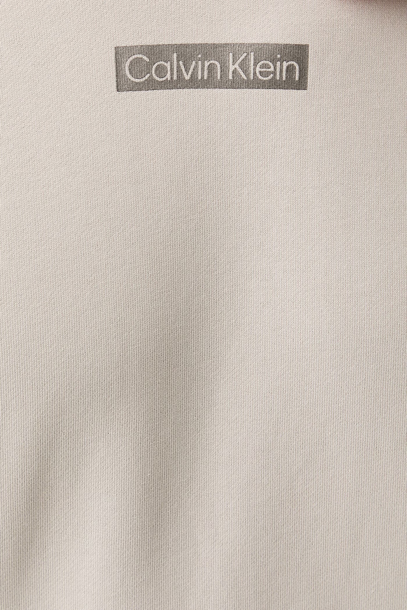Calvin Klein Calvin Klein Erkek Normal Kesim Yüksek Pamuk İçerikli Kapüşonlu Uzun Kollu Bej Sweatshirt LV04RG276G-PDJ