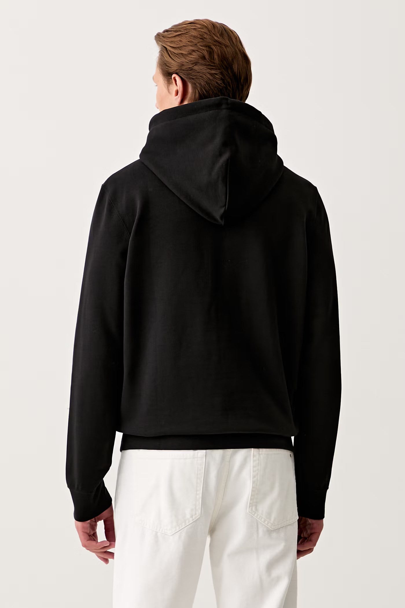 Calvin Klein Calvin Klein Erkek Normal Kesim Yüksek Pamuk İçerikli Kapüşonlu Uzun Kollu Siyah Sweatshirt LV04RG276G-UB1
