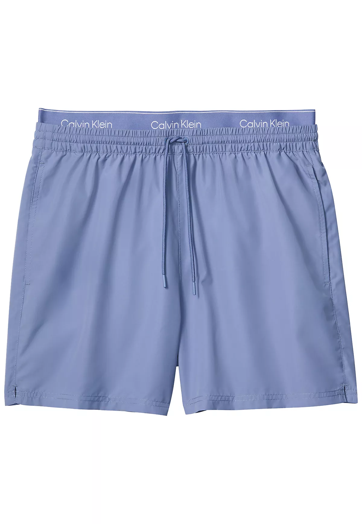 Calvin Klein Calvin Klein Erkek Normal Kesim Hızlı Kuruyan Kumaşlı Lila Deniz Şortu LV00N61023-44J