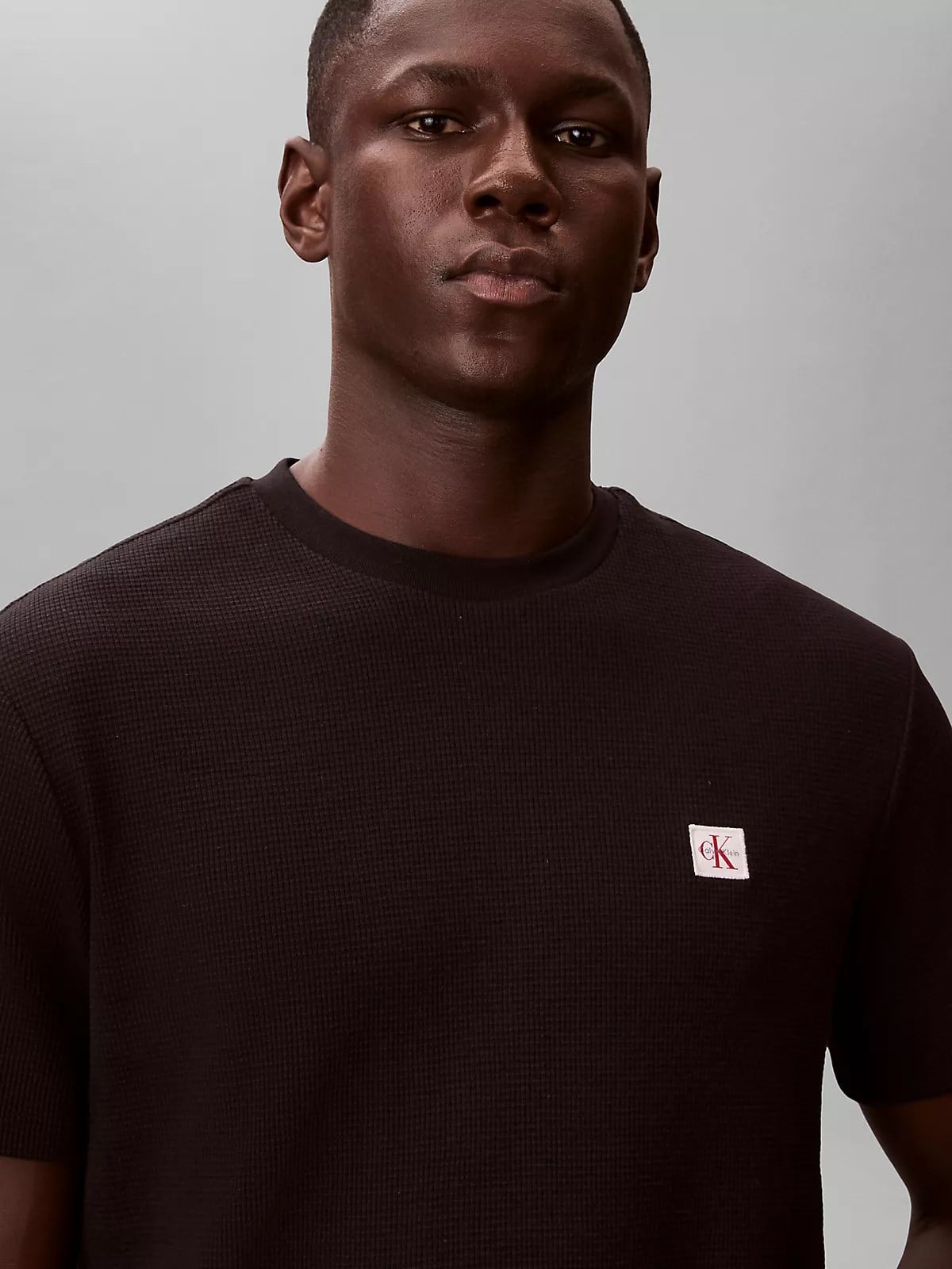 Calvin Klein Calvin Klein Erkek Normal Kesim Yuvarlak Yakalı Logo Etiketli Kısa Kollu Siyah T-Shirt LV04RD008G-UB1