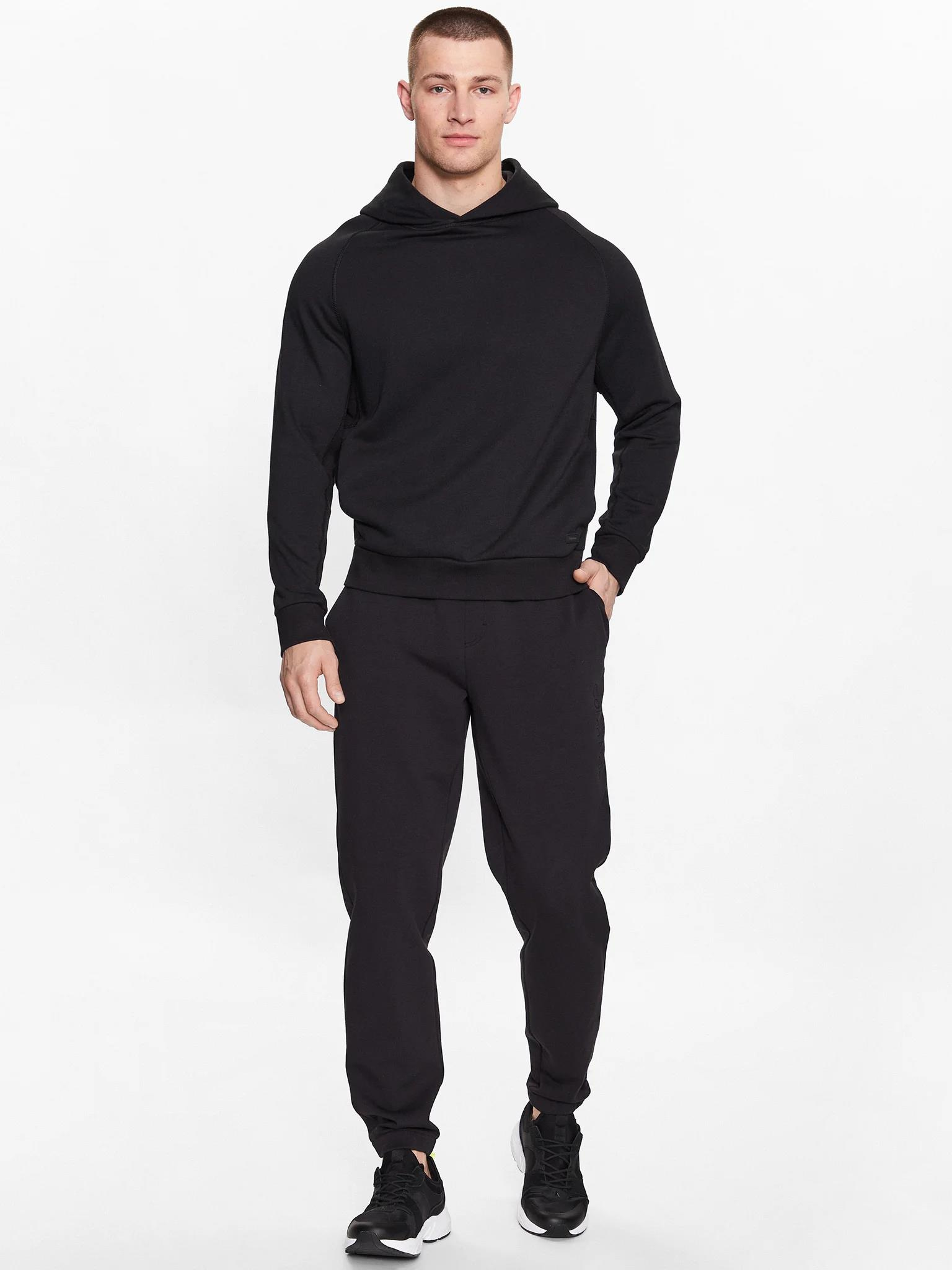 Calvin Klein Calvin Kleın Erkek Pamuklu Regular Fit Paçası Lastikli Siyah Pantolon K10K111566-BEH