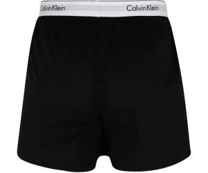 Calvin Klein Calvin Kleın Erkek Pamuklu Logolu Lastikli Normal Bel Siyah Boxer 000NB1396A-001