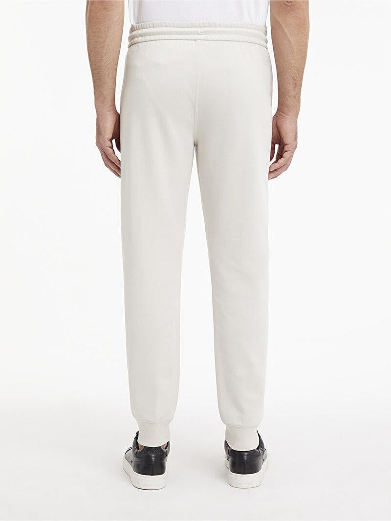 Calvin Klein Calvin Kleın Erkek Pamuklu Relaxed Fit Yüksek Bel Bej Eşofman Altı K10K109940-ACE