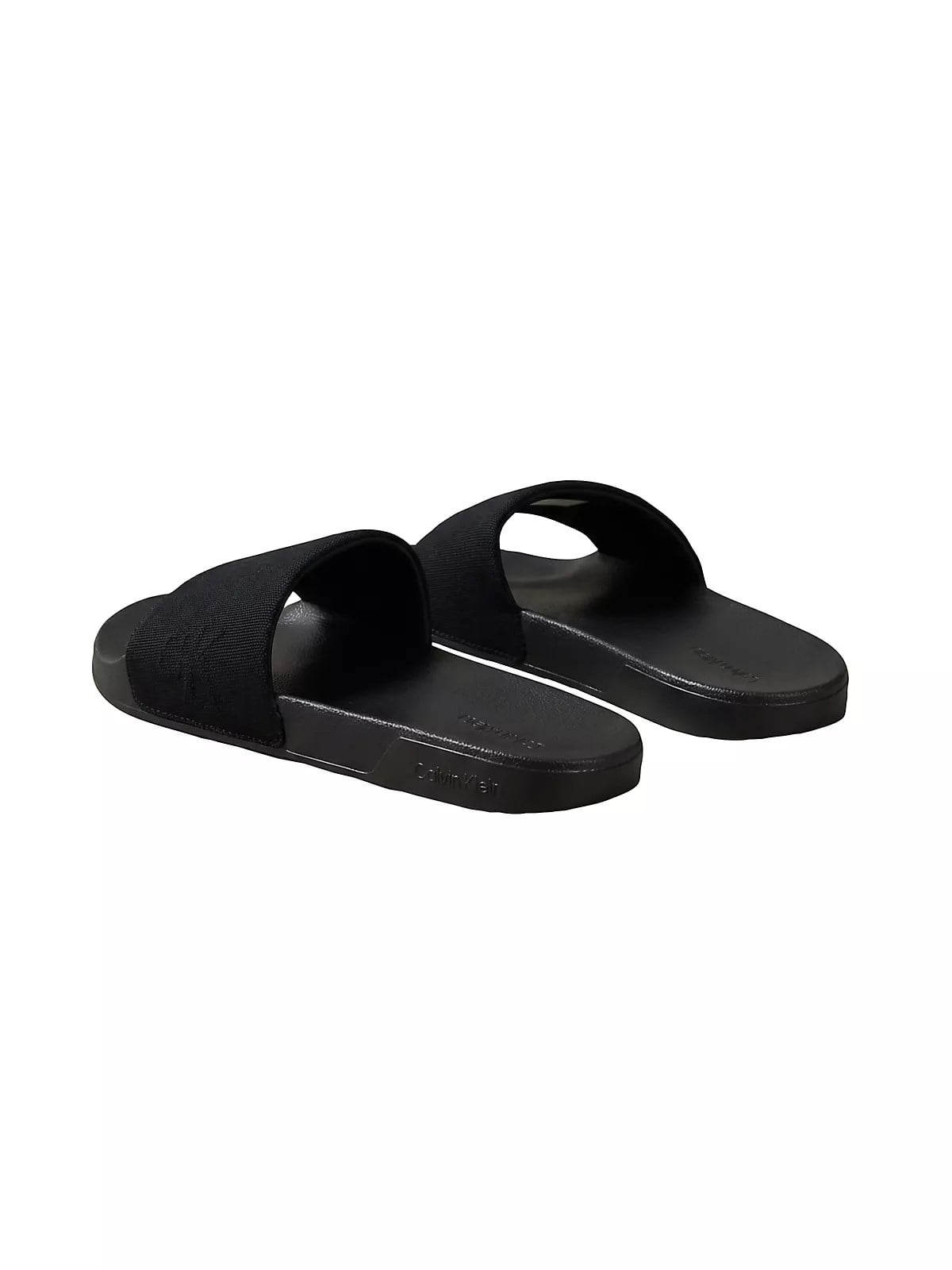 Calvin Klein Calvin Klein Erkek Rahat Taban Deri Düz Taban Siyah Terlik HM0HM02227-0GJ
