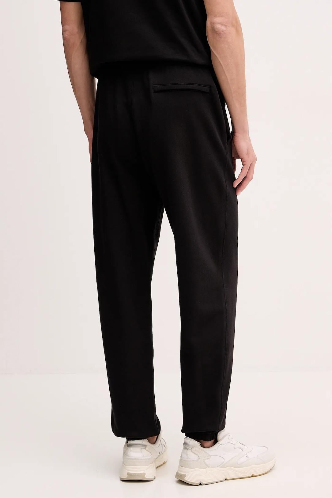 Calvin Klein Calvin Klein Erkek Regular Fit Beli ve Paçası Lastikli %100 Pamuklu Siyah Eşofman Altı LV04RE256G-UB1