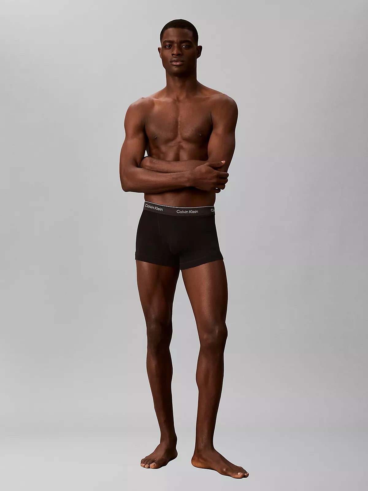 Calvin Klein Calvin Klein Erkek Slim Fit Beli Lastikli Logo Yazılı Mor Boxer 000NB4002A-618
