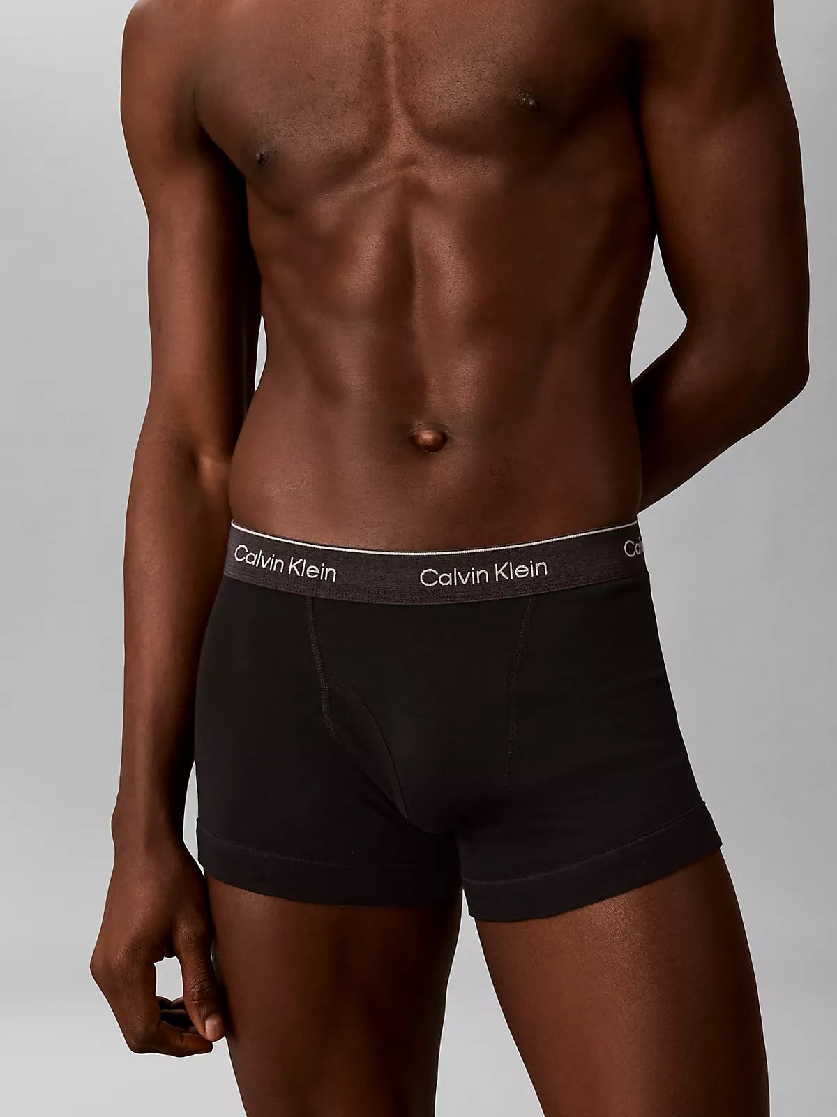 Calvin Klein Calvin Klein Erkek Slim Fit Beli Lastikli Logo Yazılı Mor Boxer 000NB4002A-618