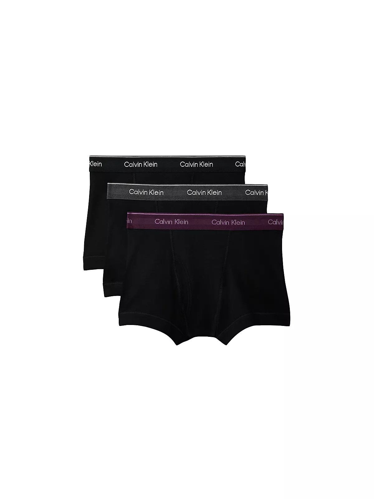 Calvin Klein Calvin Klein Erkek Slim Fit Beli Lastikli Logo Yazılı Mor Boxer 000NB4002A-618