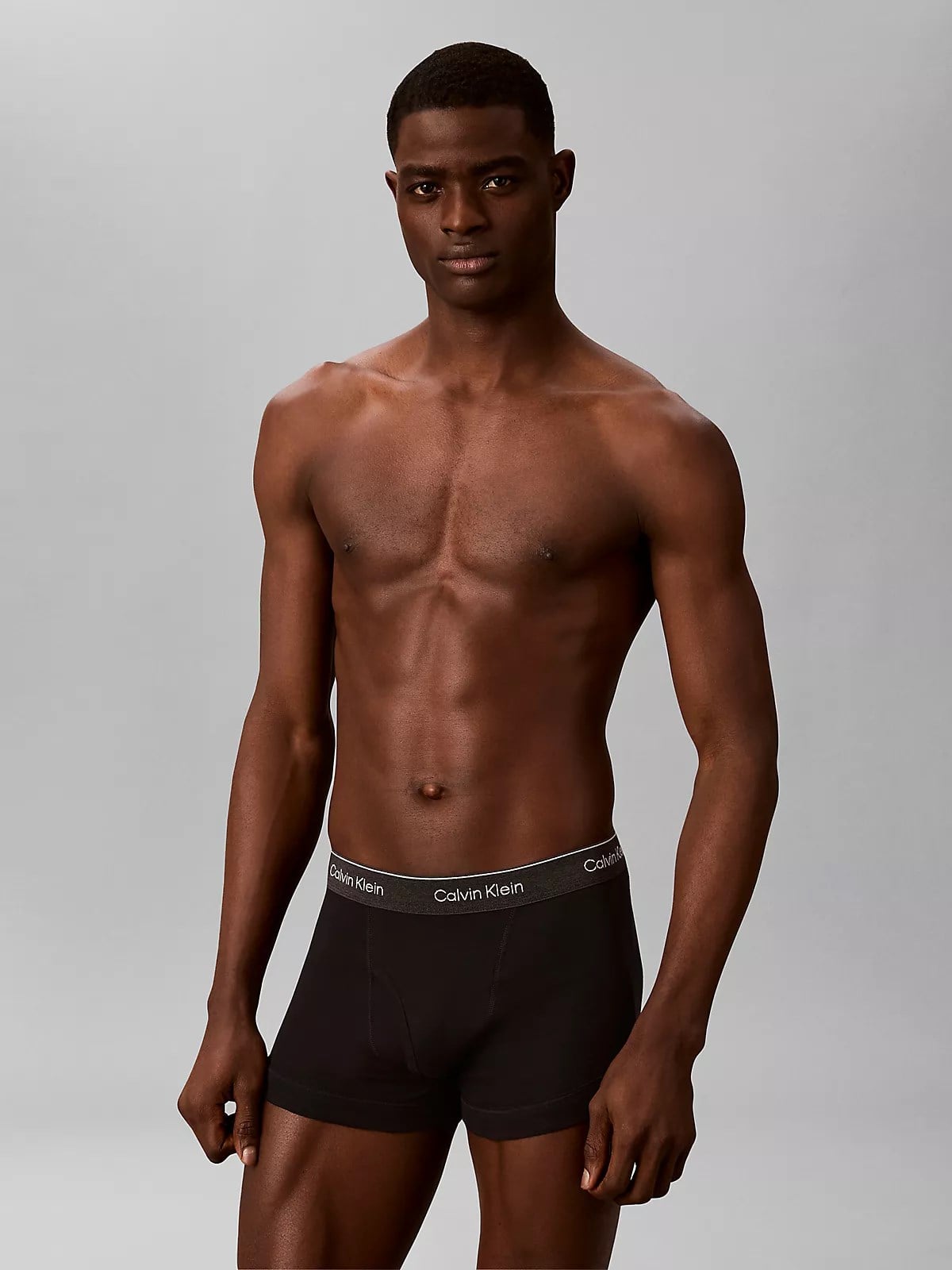Calvin Klein Calvin Klein Erkek Slim Fit Beli Lastikli Logo Yazılı Mor Boxer 000NB4002A-618