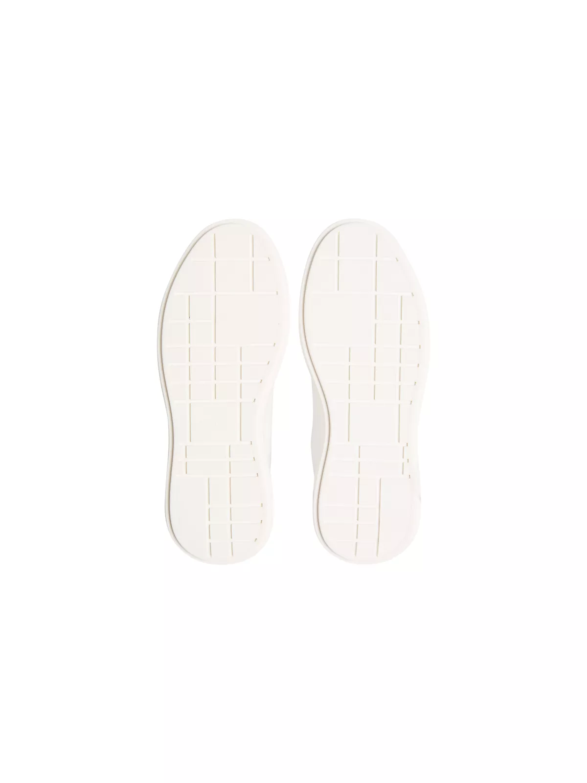 Calvin Klein Calvin Klein Kadın Bağcıklı Rahat Taban Logo Detaylı Deri Günlük Beyaz-Siyah Sneaker YW0YW01947-06X