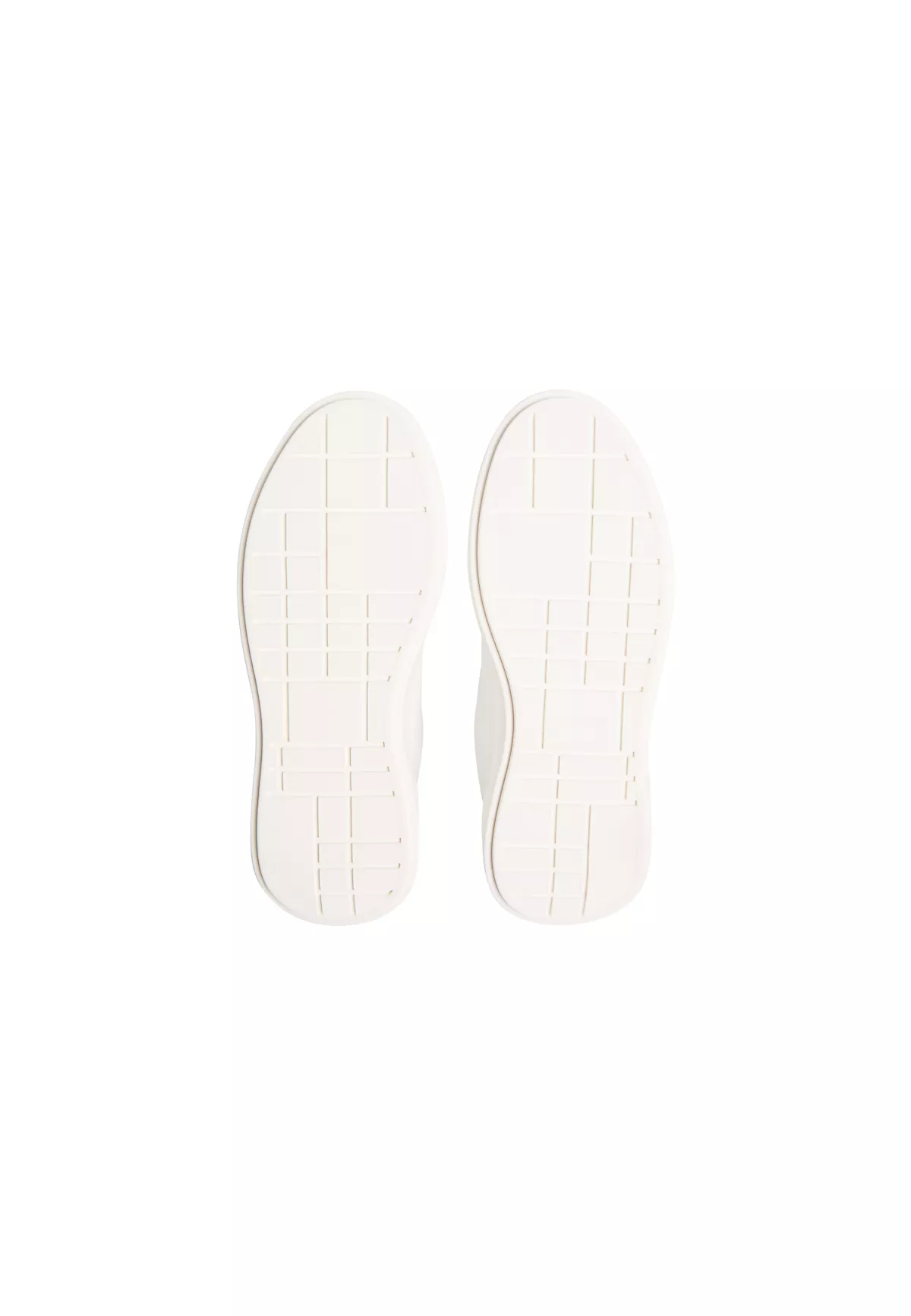 Calvin Klein Calvin Klein Kadın Bağcıklı Rahat Taban Logo Detaylı Deri Günlük Beyaz Sneaker YW0YW01947-05X