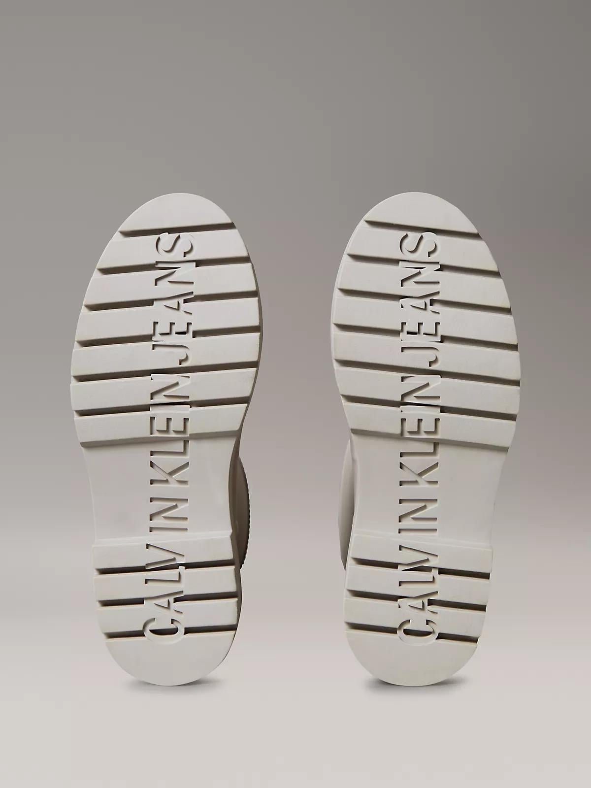 Calvin Klein Calvin Klein Kadın Darbe Emici Konforlu İç Taban Suya Dayanıklı Krem Bot & Bootie YW0YW02004-PA8