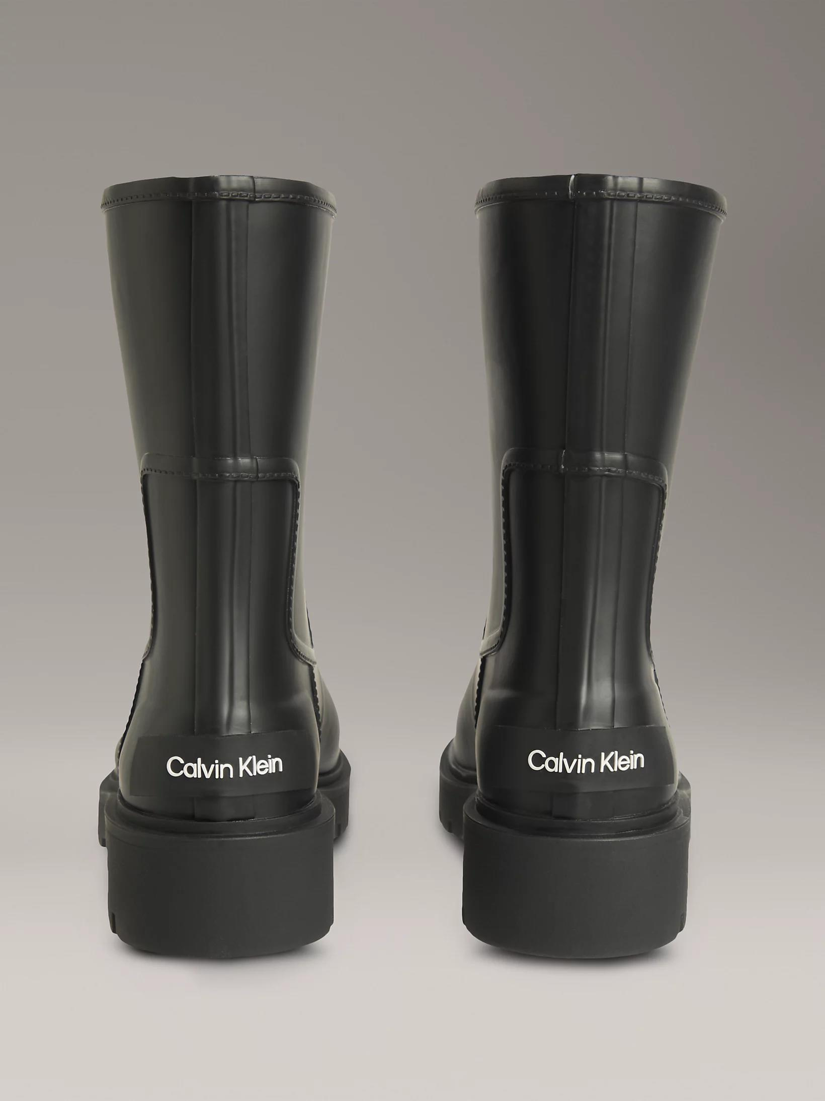 Calvin Klein Calvin Klein Kadın Darbe Emici Konforlu İç Taban Suya Dayanıklı Siyah Bot & Bootie YW0YW02004-BEH