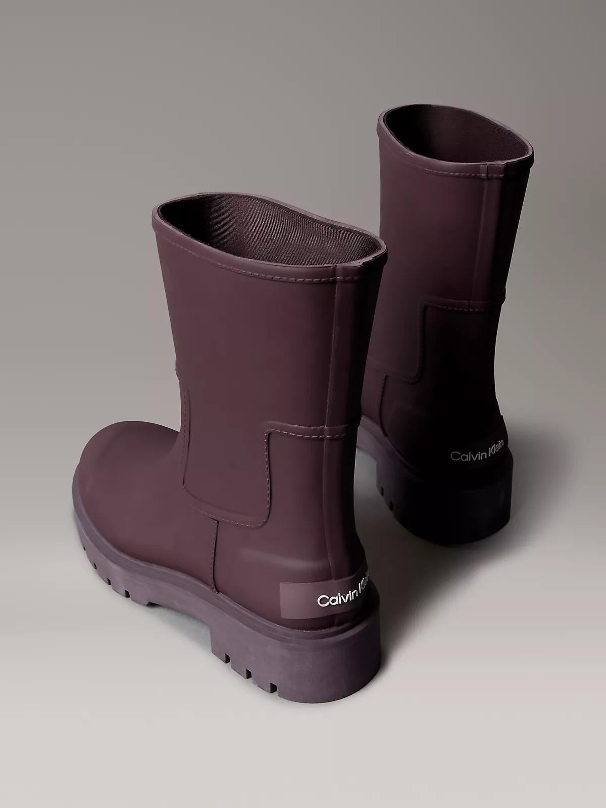 Calvin Klein Calvin Klein Kadın Darbe Emici Konforlu İç Taban Suya Dayanıklı Mor Bot & Bootie YW0YW02004-VH2