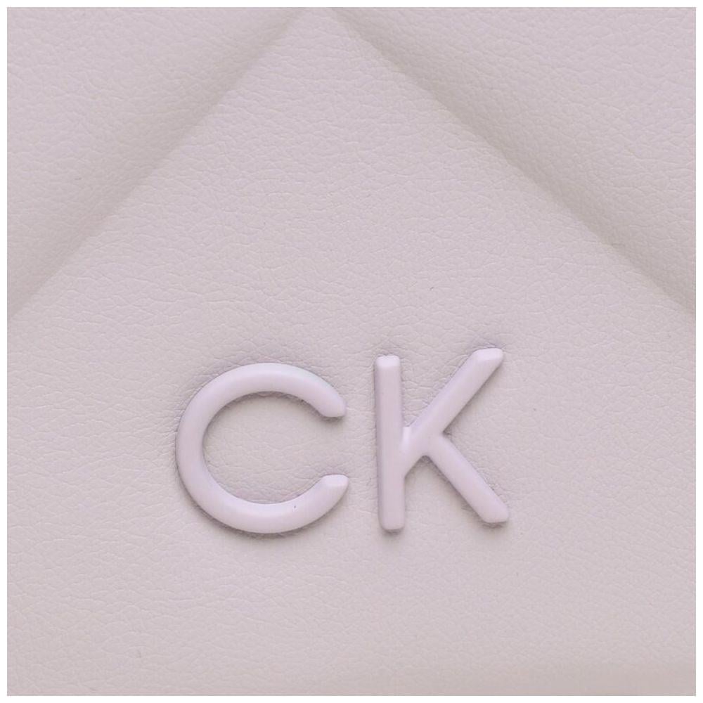 Calvin Klein Calvin Kleın Kadın Deri Marka Logolu Askılıklı Fermuarlı Mor Omuz Çantası K60K611021-VDQ