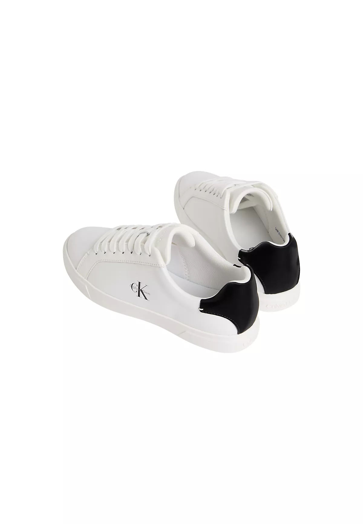 Calvin Klein Calvin Klein Kadın Düşük Bilekli CK Logo Detaylı Deri Beyaz Sneaker HW0HW03146-01W