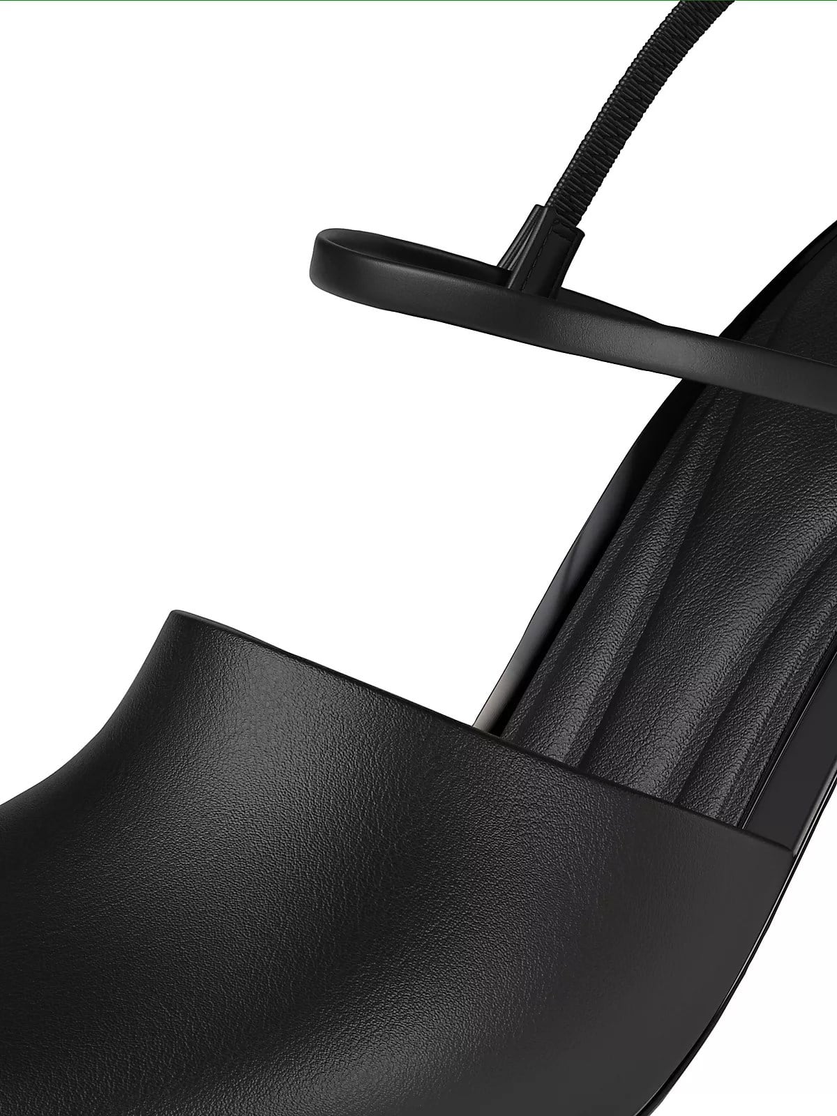 Calvin Klein Calvin Klein Kadın İnce ve Yüksek Topuklu Hakiki Deri Siyah Ayakkabı HW0HW03152-0GJ