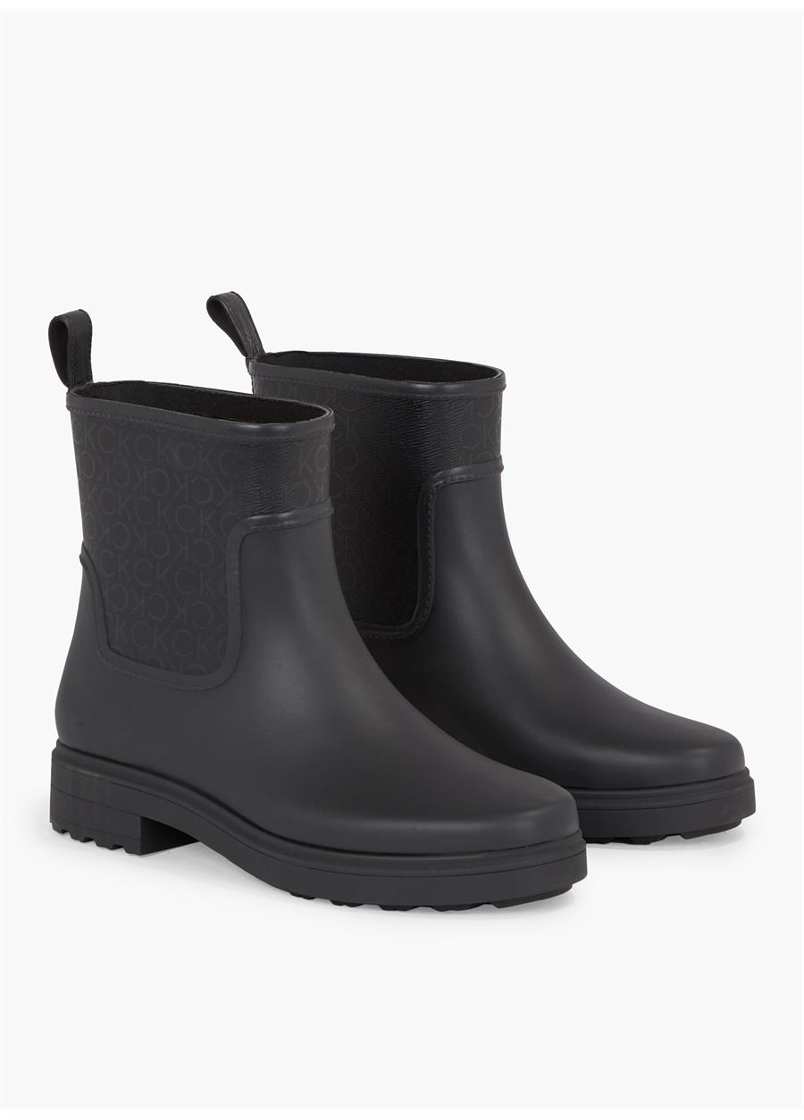 Calvin Klein Calvin Kleın Kadın Kışlık Su Geçirmez Lastikli Kaydırmaz Taban Siyah Bot & Bootie HW0HW01695-BEH