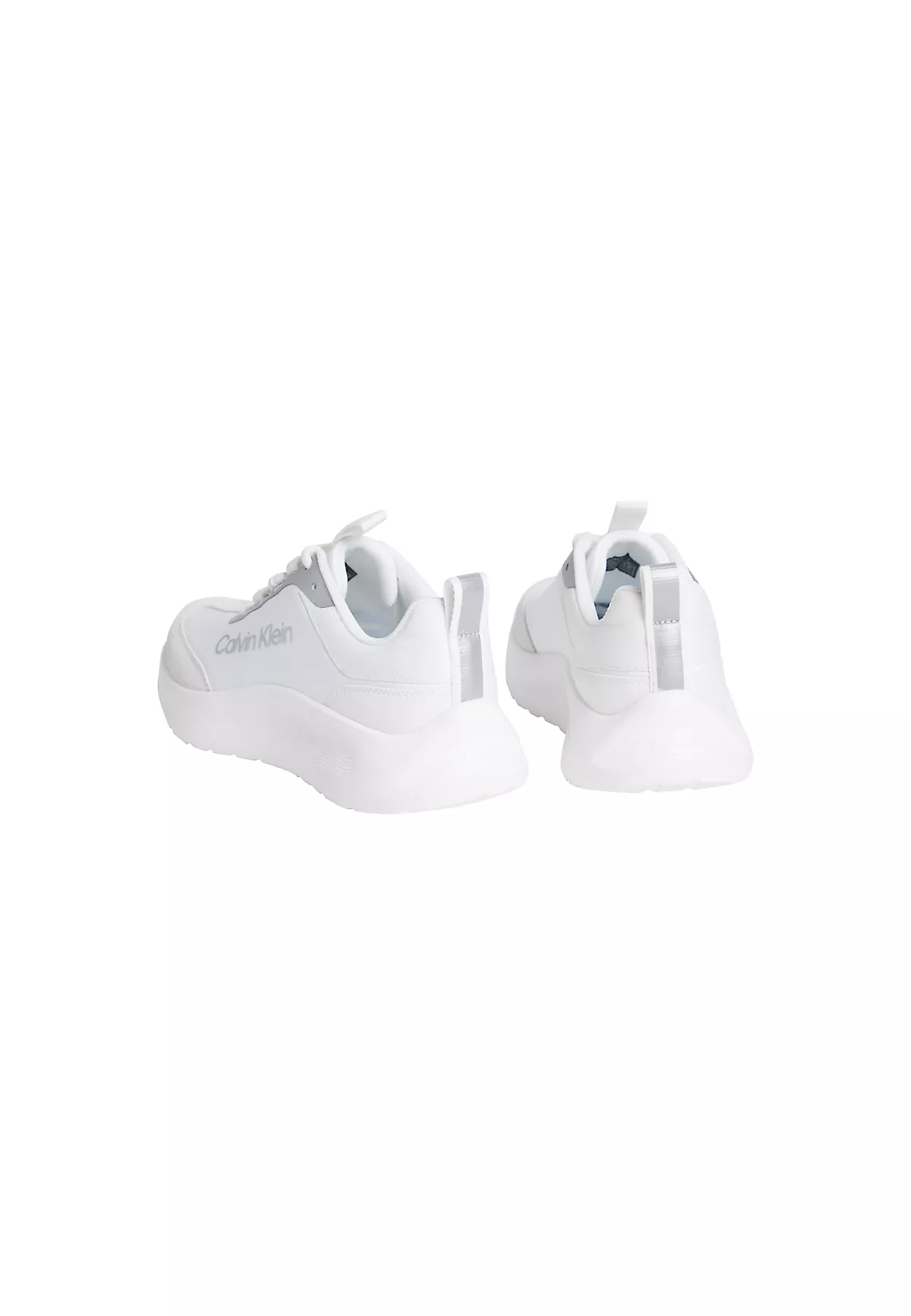 Calvin Klein Calvin Klein Kadın Logo Detaylı Rahat ve Yüksek Tabanlı Beyaz Sneaker HW0HW03149-05Y