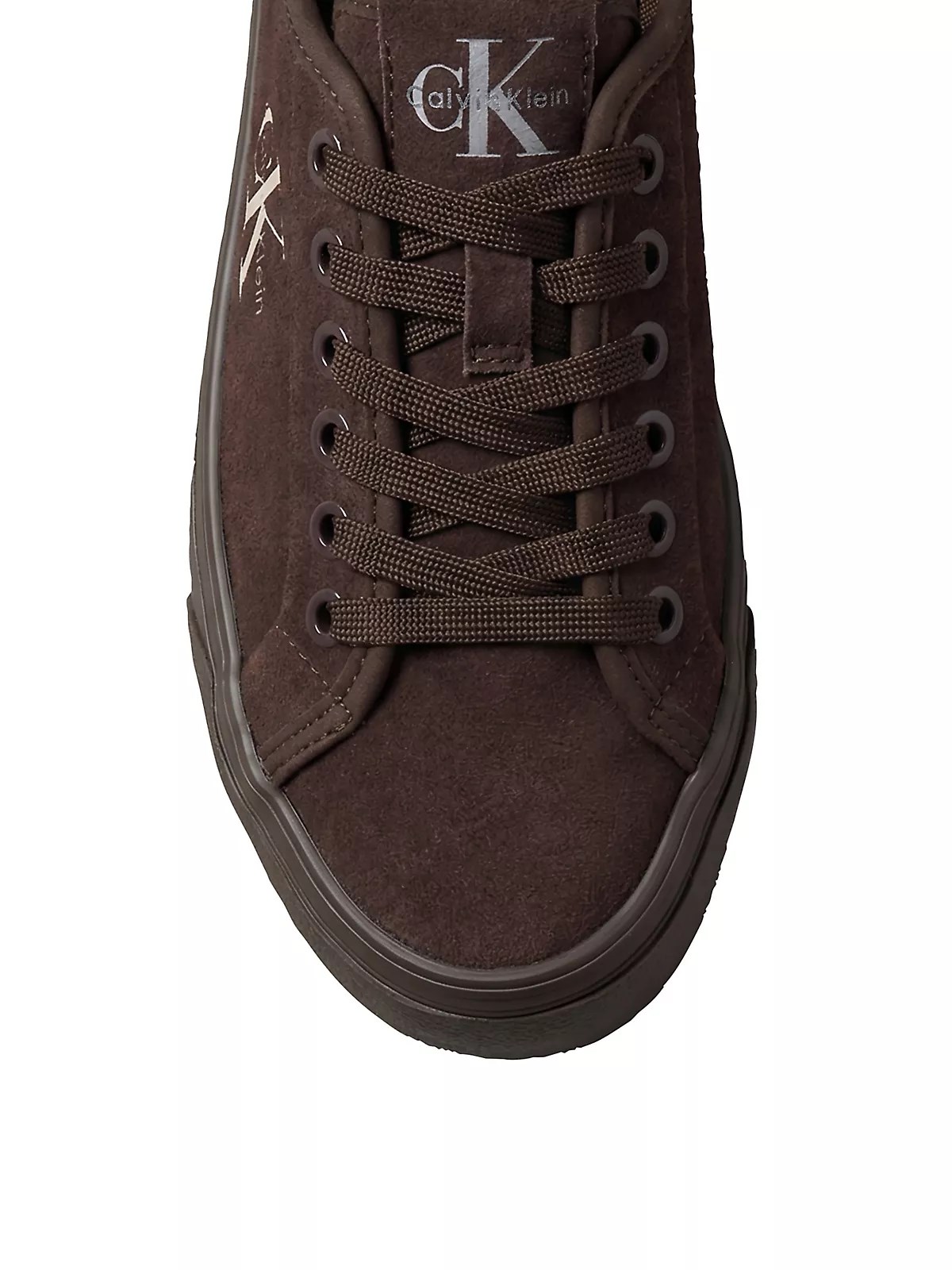 Calvin Klein Calvin Klein Kadın Logo Detaylı Rahat ve Yüksek Tabanlı Kahverengi Sneaker HW0HW03088-VH2