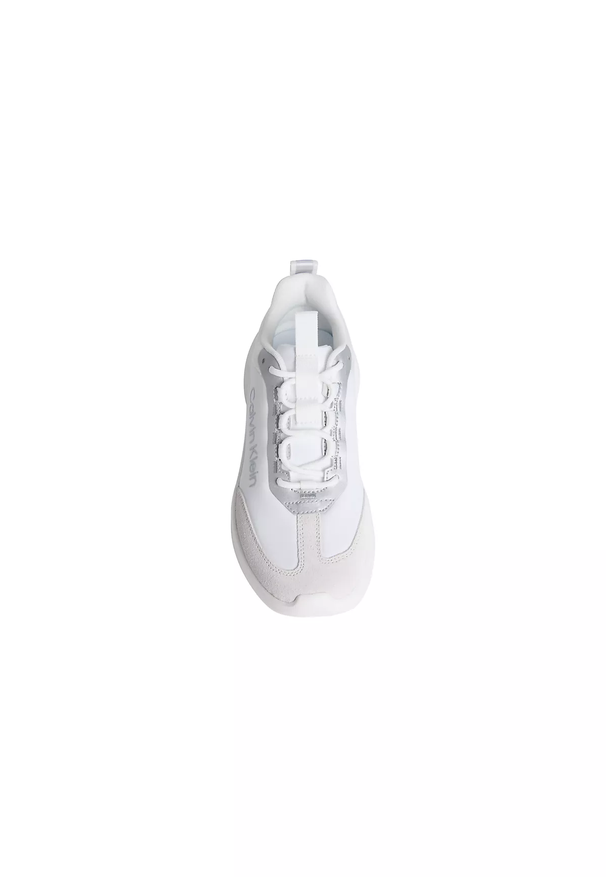 Calvin Klein Calvin Klein Kadın Logo Detaylı Rahat ve Yüksek Tabanlı Beyaz Sneaker HW0HW03149-05Y