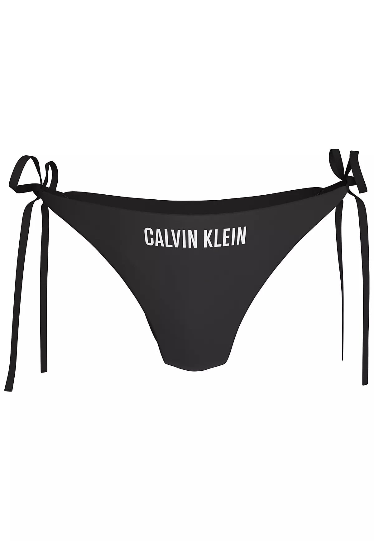 Calvin Klein Calvin Klein Kadın Logo İmzalı İp Bağlamalı Siyah Bikini Altı LV00Q61220-UB1