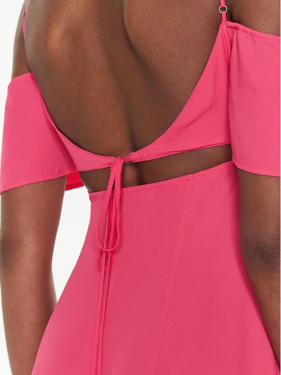 Calvin Klein Calvin Kleın Kadın Logolu Rahat Günlük Pembe Elbise J20J221073-XI1