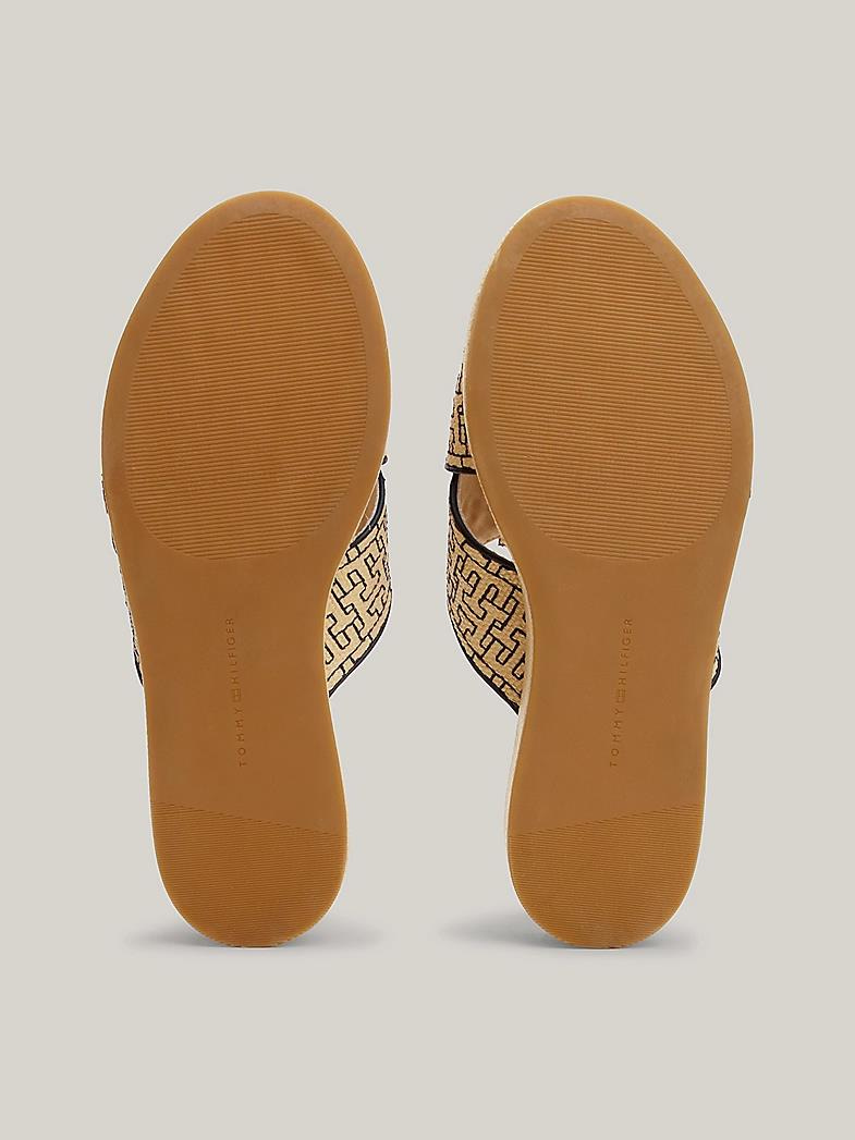 Calvin Klein Calvin Kleın Kadın Logolu Rahat Günlük Bej Sandalet FW0FW07895-0F4