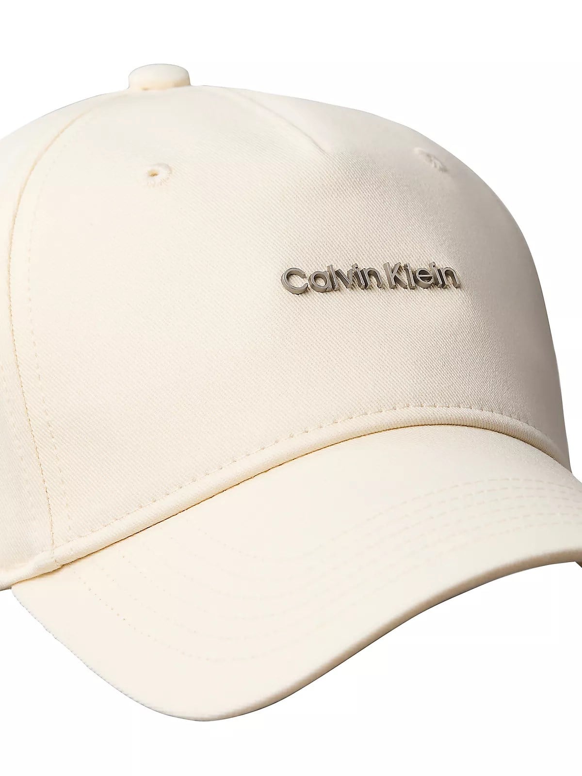 Calvin Klein Calvin Klein Kadın Logolu Ayarlanabilir Spor Tasarım Ekru Şapka LV04F5072G-YAE